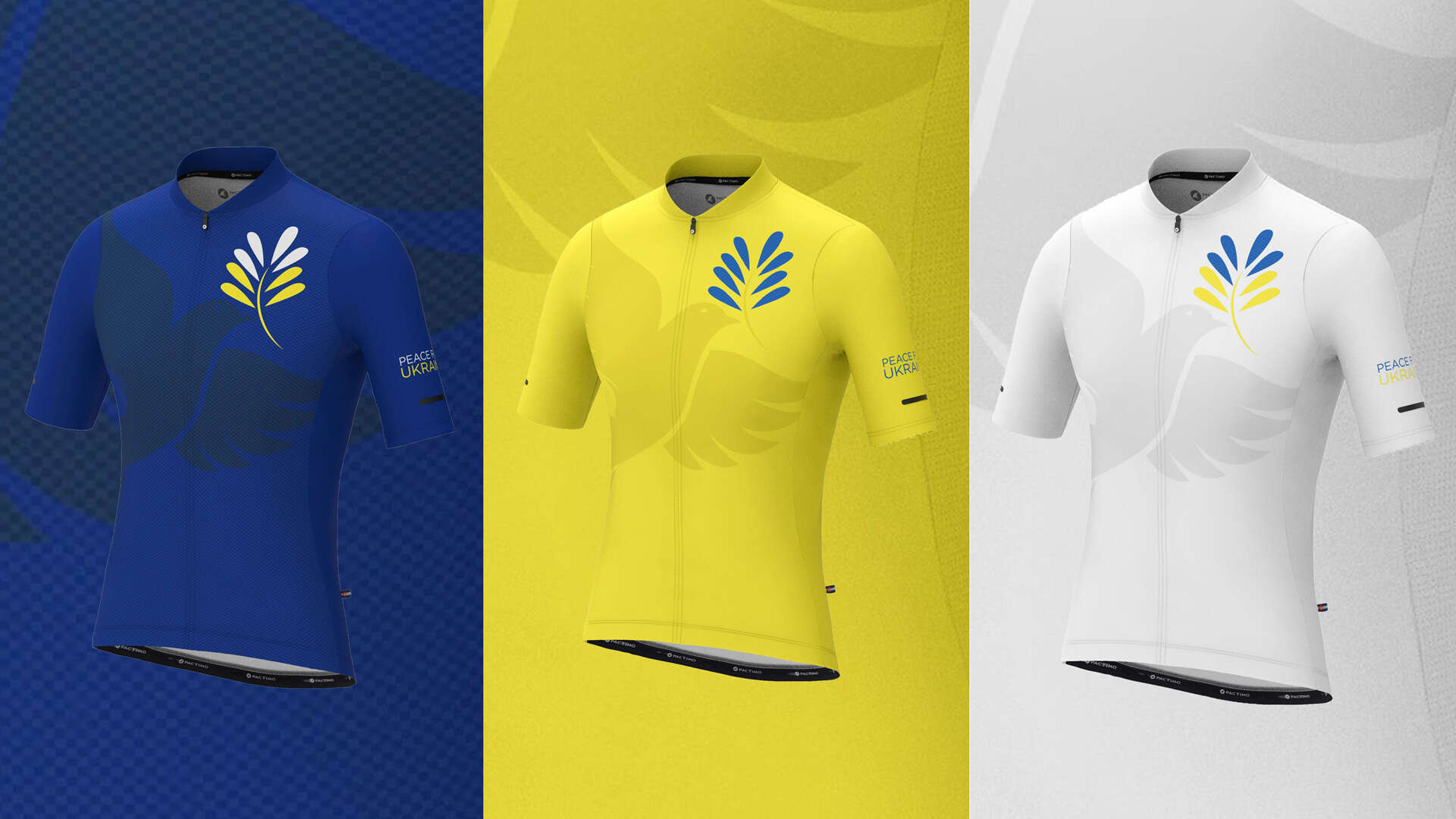 Indy freelance Peace for Ukraine Cycling Jerseys