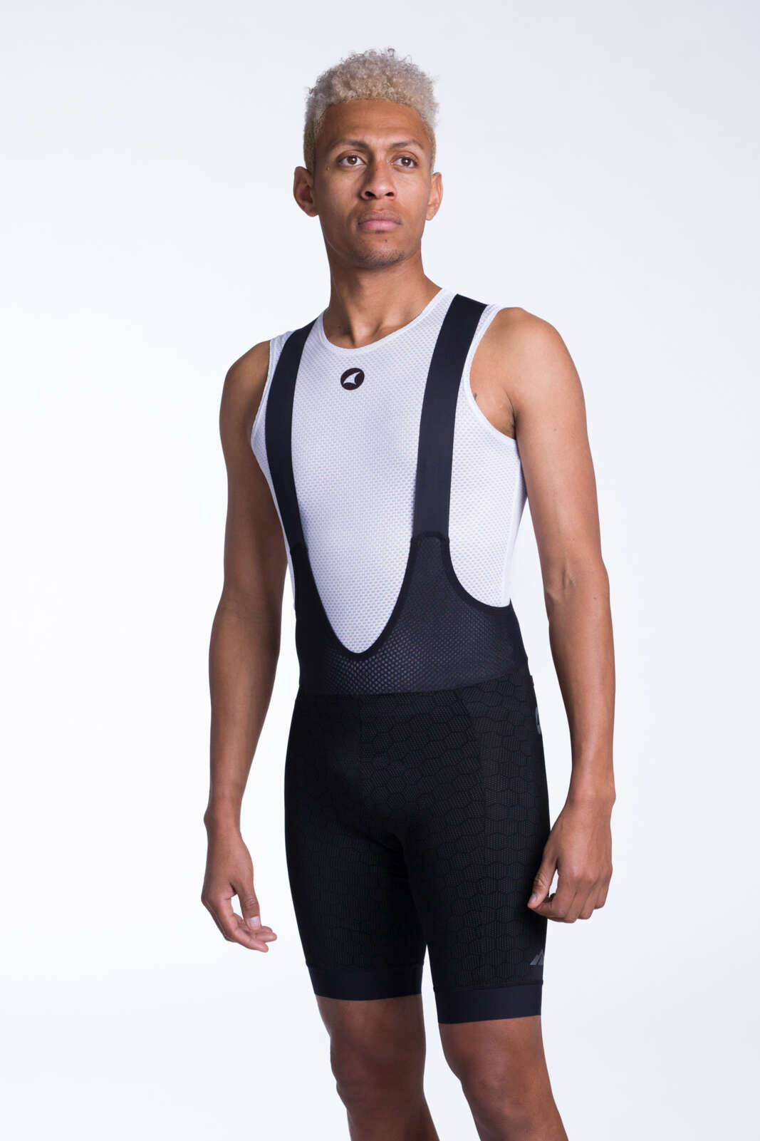 Men's 12-Hour Cycling Bibs - Summit Stratos Front View
