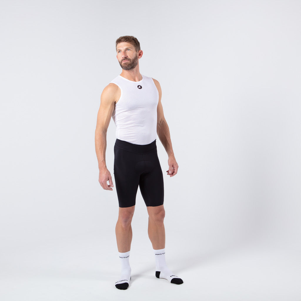 Classic Cycling Shorts for Men on body front side view