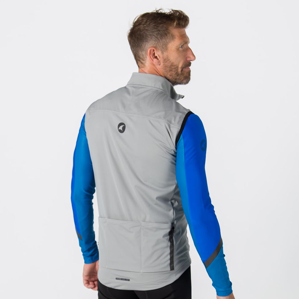 Men's Cycling Vest - Storm+ On Body Back View 
