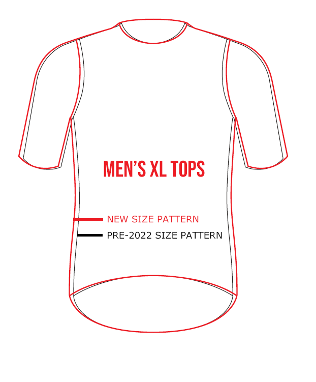 Men's XL Size Pattern