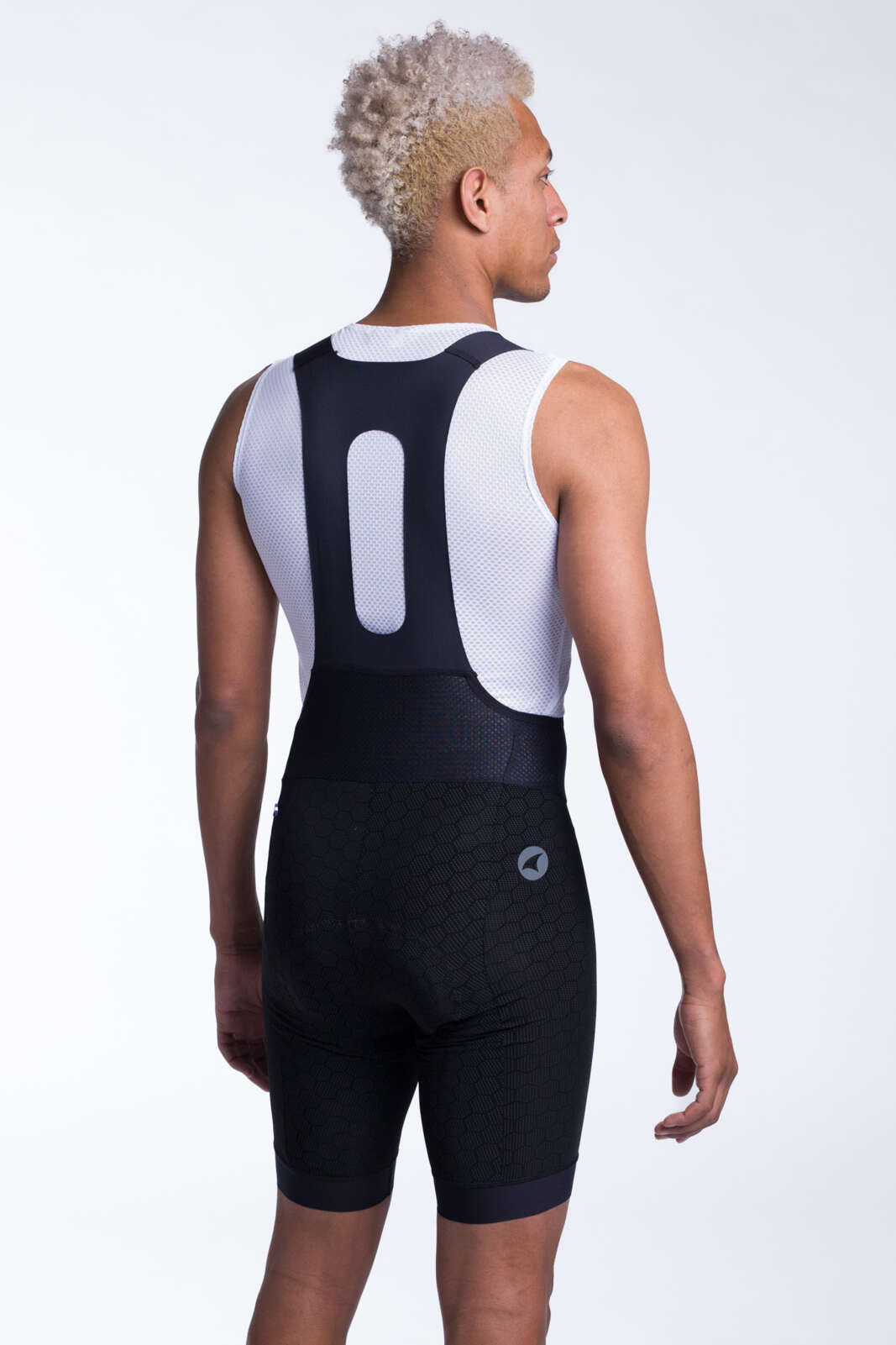 Men's 12-Hour Cycling Bibs - Summit Stratos Back View